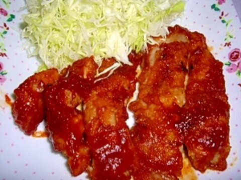 鶏モモ肉のトマトソース